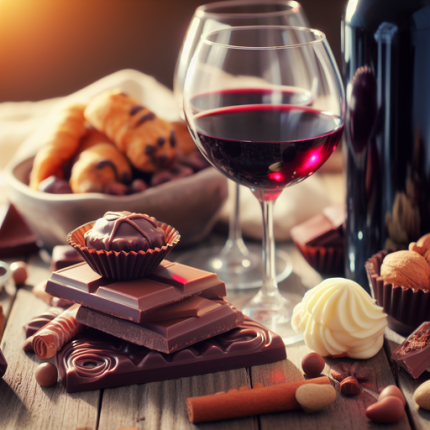 שוקולד, יין ודברים טובים